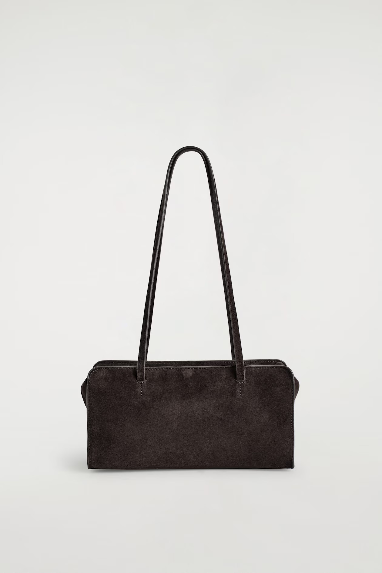 MARAIS MINI BOWLING BAG - SUEDE - DARK BROWN | COS EE | COS (EU)