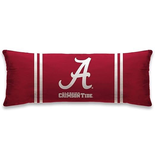 Pegasus Sports Alabama Crimson Tide Body Pillow 48 x 20 | Amazon (US)
