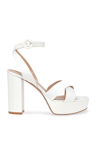 Sabrina Platform Leather Sandals | Moda Operandi (Global)