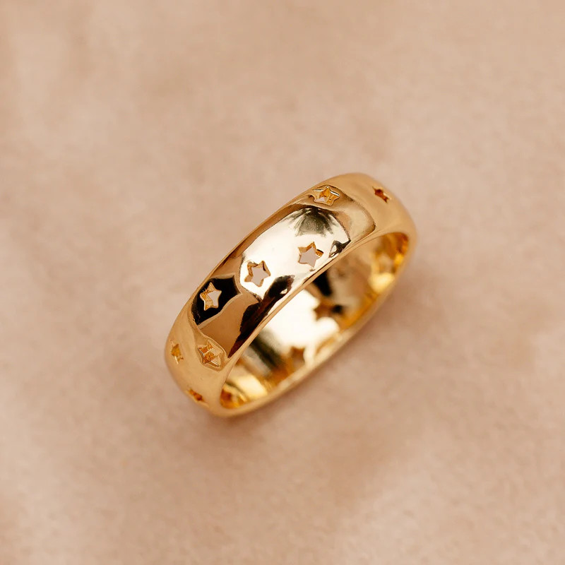 Glowing Stars Band Ring - Pura Vida Bracelets | Pura Vida Bracelets