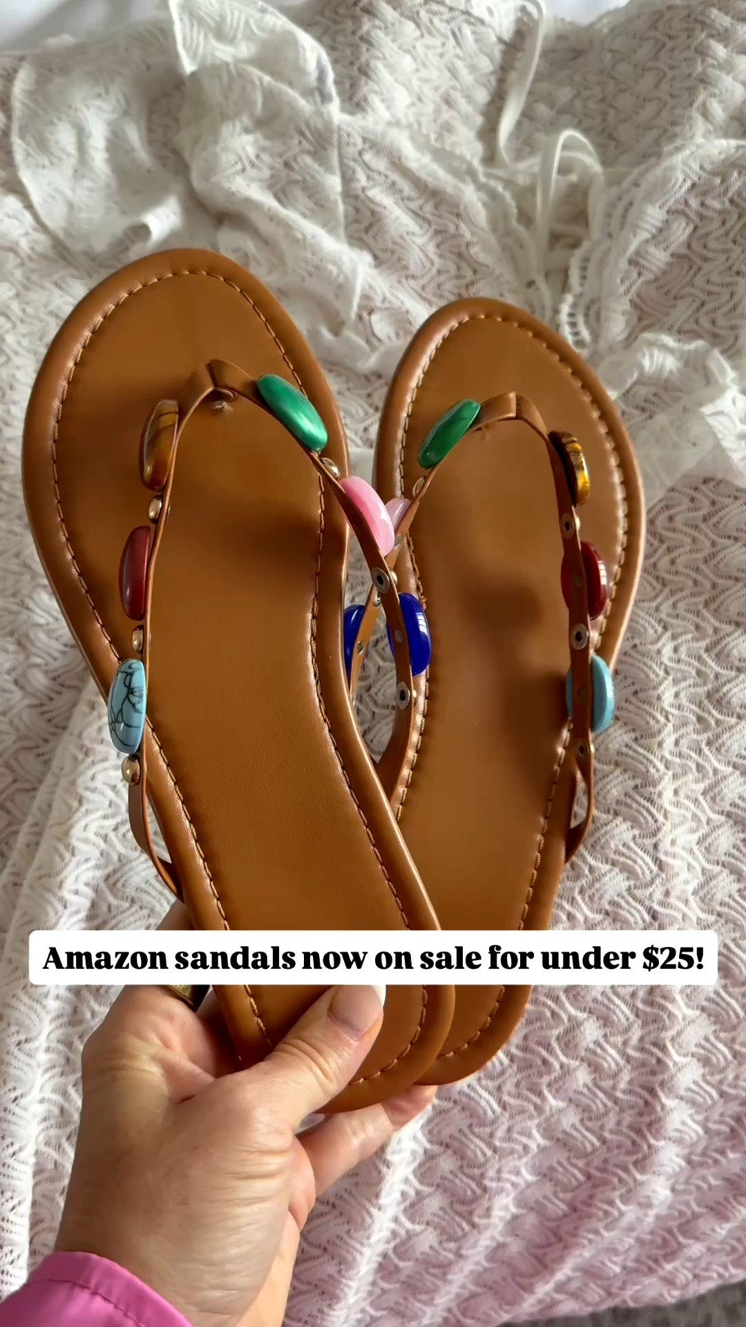 On sale now for under $25!! The cutest summer sandals!

#LTKSaleAlert #LTKootd #LTKOver40