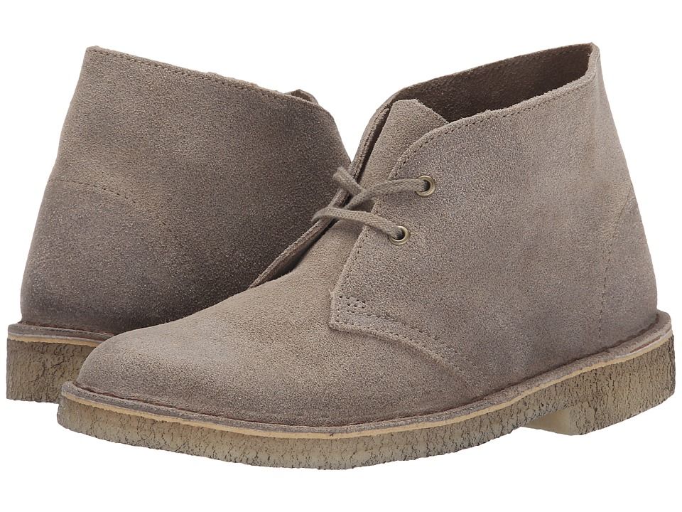 Clarks - Desert Boot (Taupe) Women's Lace-up Boots | Zappos