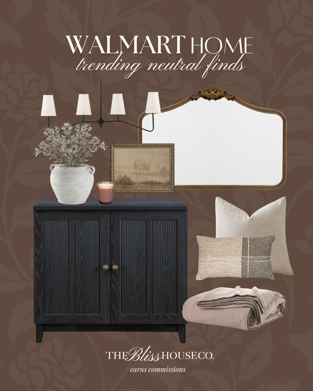 Neutral home finds from Walmart. 🤎
Timeless pieces with warm textures for an easy, elevated look.

Walmart home decor, neutral home finds, trending decor, warm textures, classic accents, affordable home style, cozy neutrals, timeless design, throw, pillows, cabinet, mirror, My Texas House. 

 #LTKHome