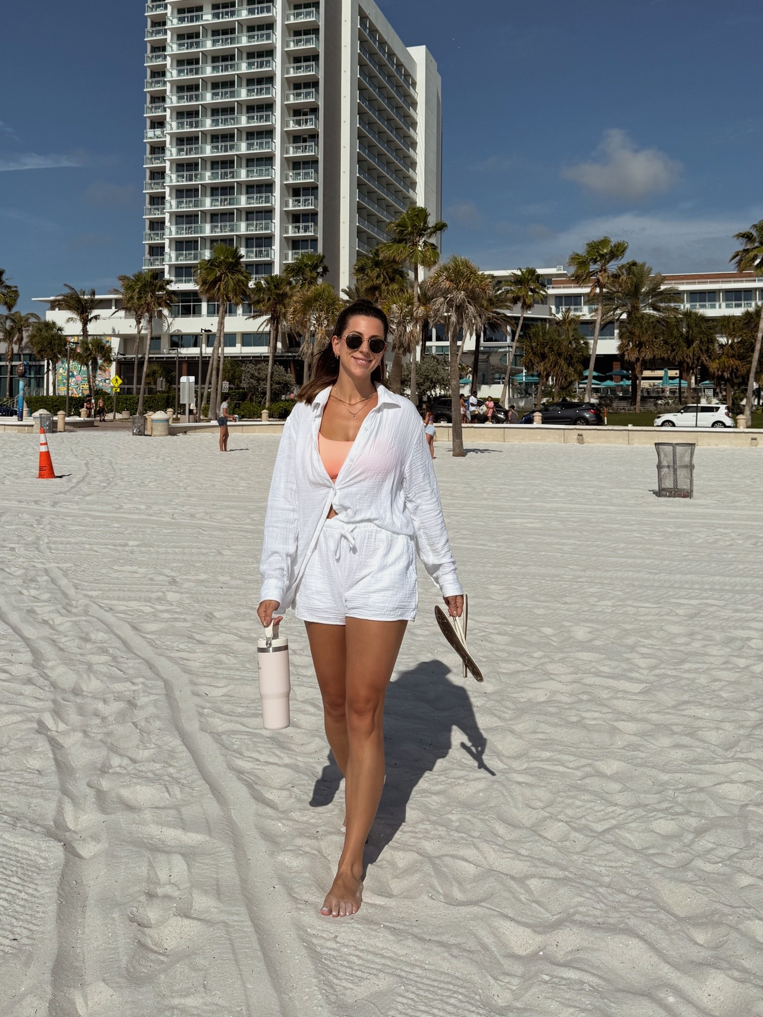 MY FAVE beach set! I’ve had it for a couple years and it’s the best summer set for beach days 
Wearing size small in the top
Size medium shorts

#LTKcanada #LTKsummer