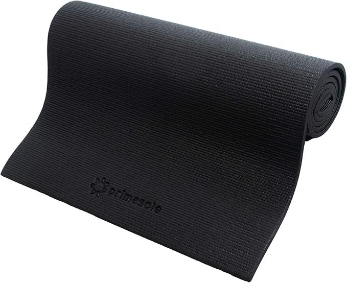 Primasole Yoga Mat with Carry Strap for Yoga Pilates Fitness and Floor Workout at Home and Gym | Amazon (US)