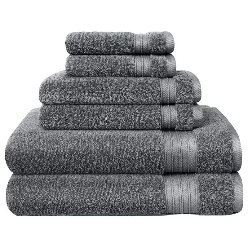 Quick Dry 6 Piece 100% Cotton Towel Set | Wayfair North America