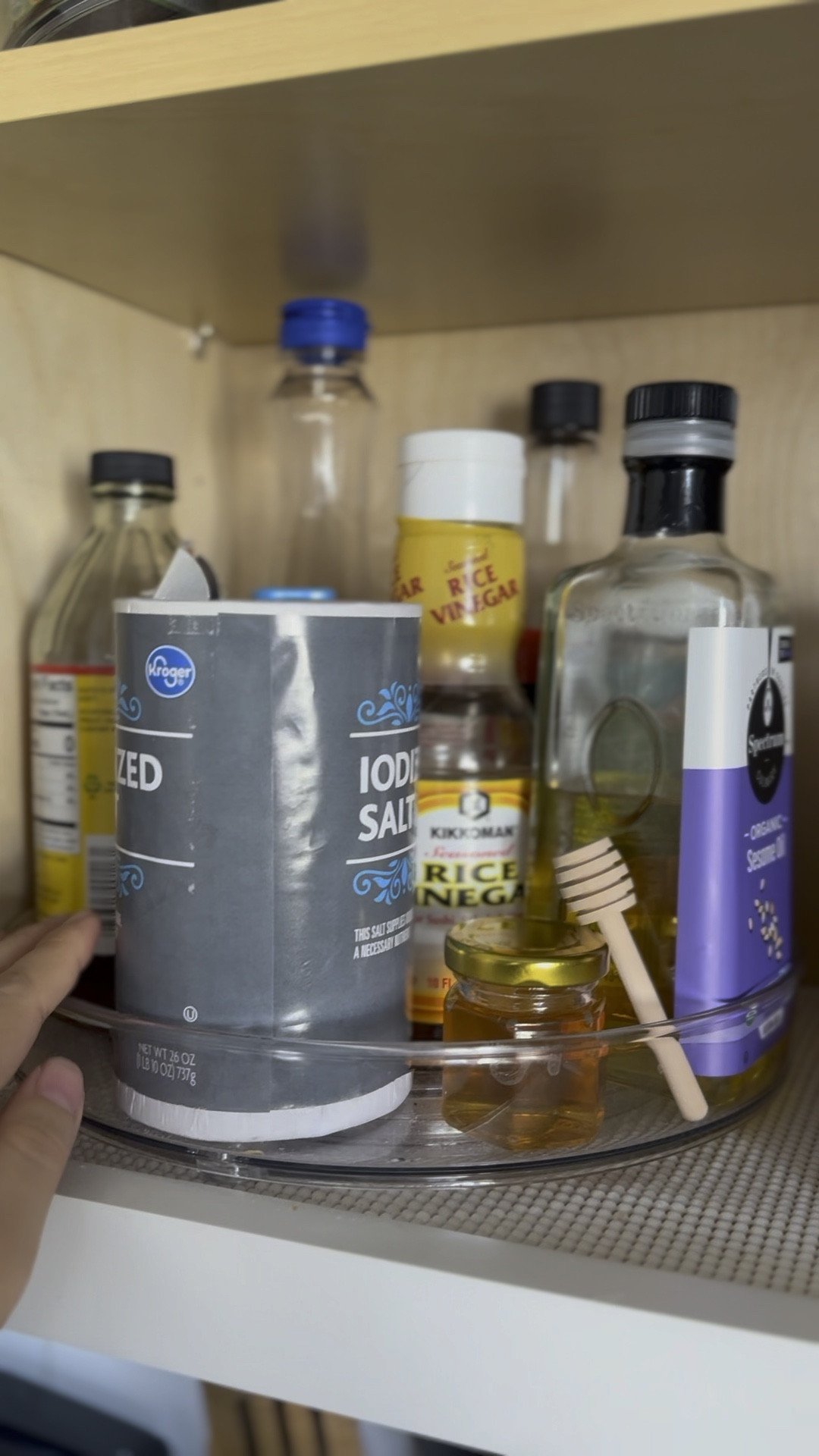 Lazy Susan organizer 
Kitchen organization 
Organization ideas 


#LTKhome #LTKfindsunder50 #LTKfamily