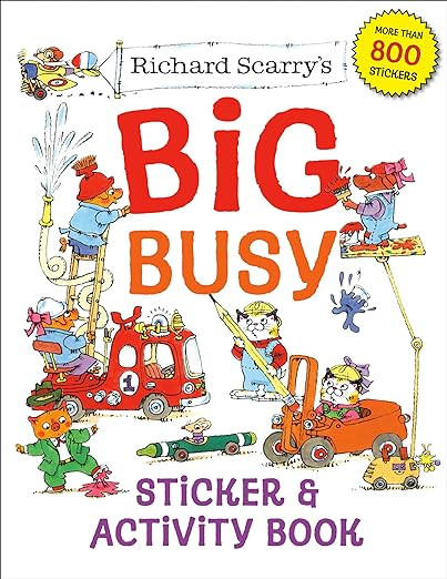 Richard Scarry's Big Busy Sticker & Activity Book | Amazon (US)