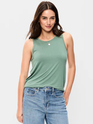 Luxe Sleeveless Top | Old Navy (US)
