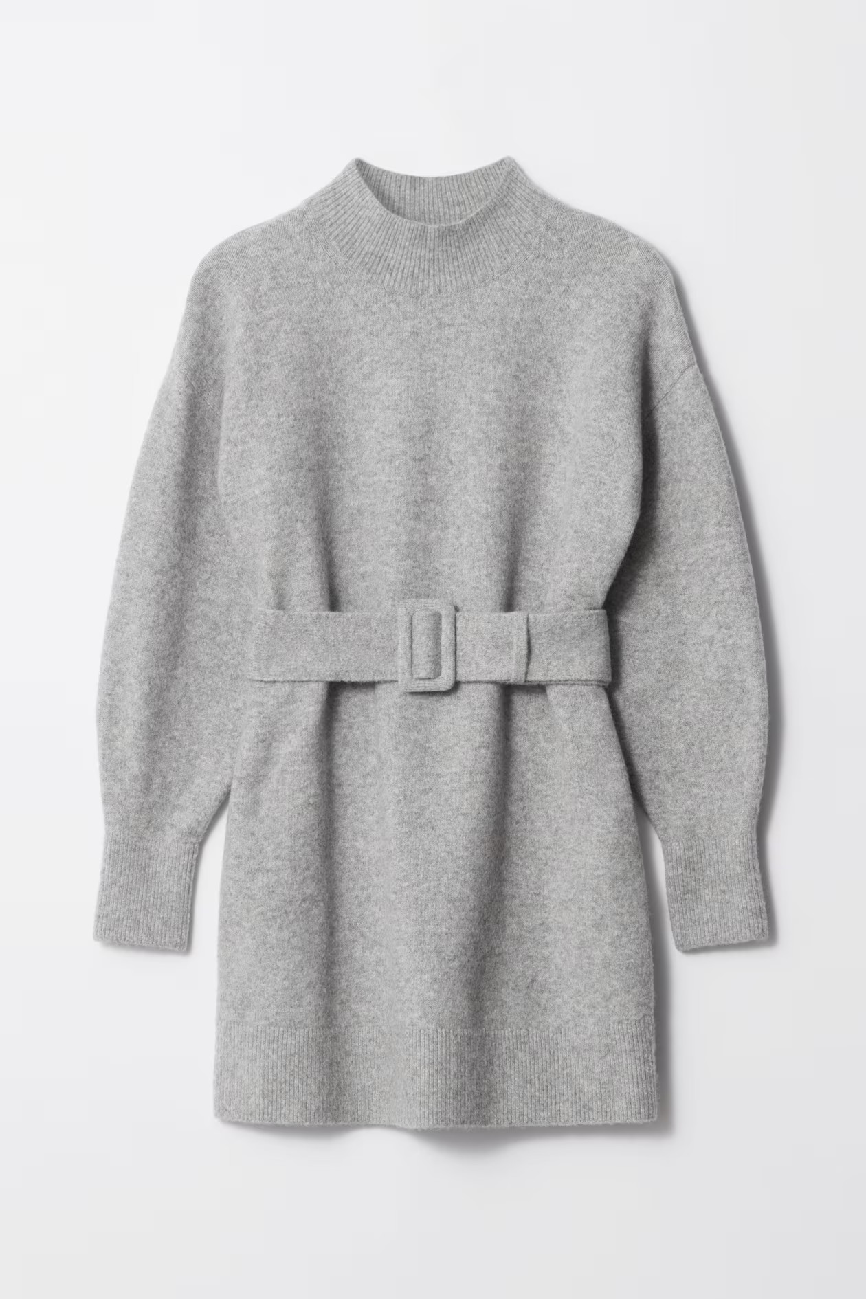 BELTED MINI KNIT DRESS | H&M (UK, MY, IN, SG, PH, TW, HK)