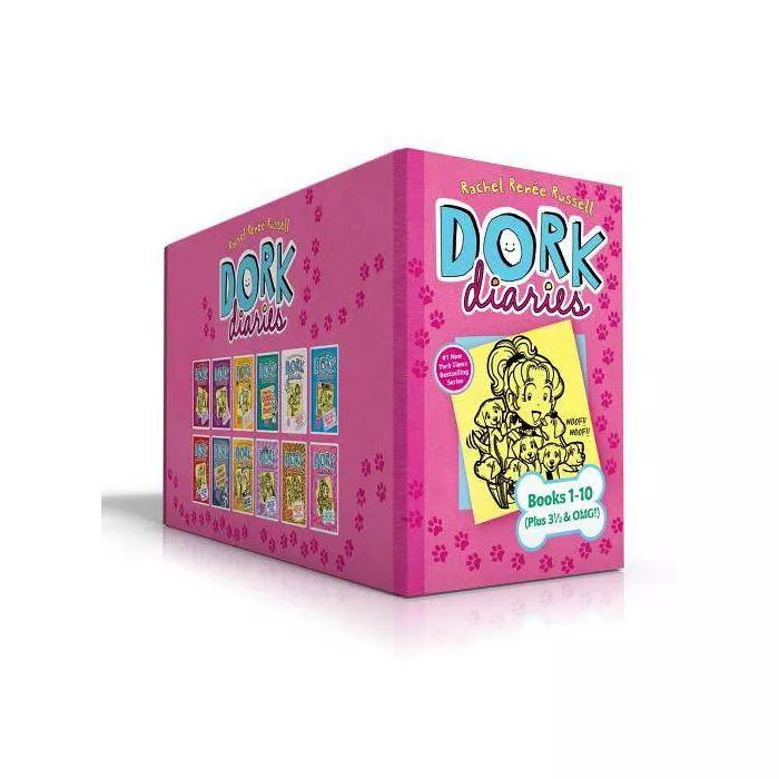 Dork Diaries Books 1-10 (Plus 3 1/2 & OMG!) - by  Rachel Ren Russell (Hardcover) | Target