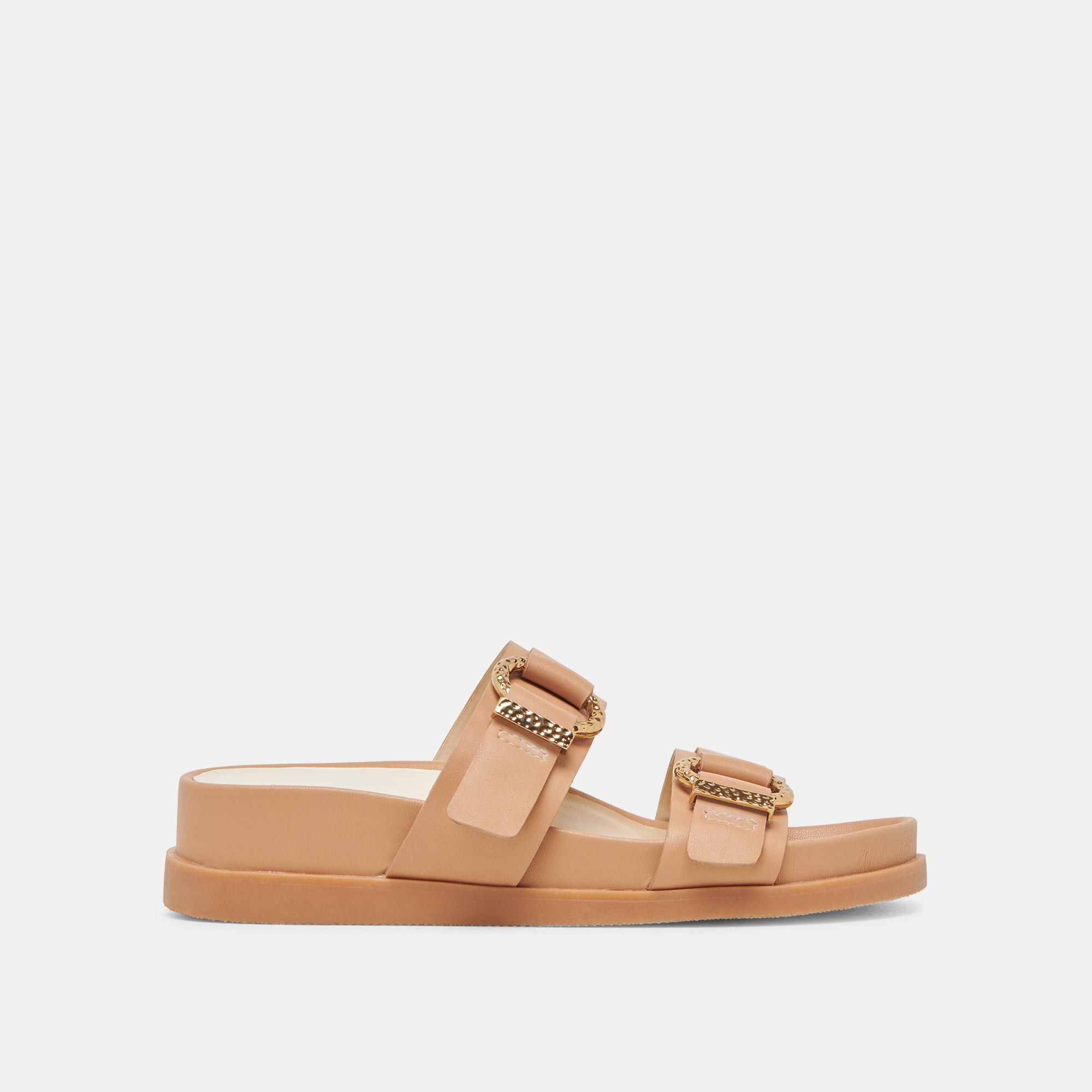 SOYA SANDALS LIGHT TAN LEATHER | DolceVita.com