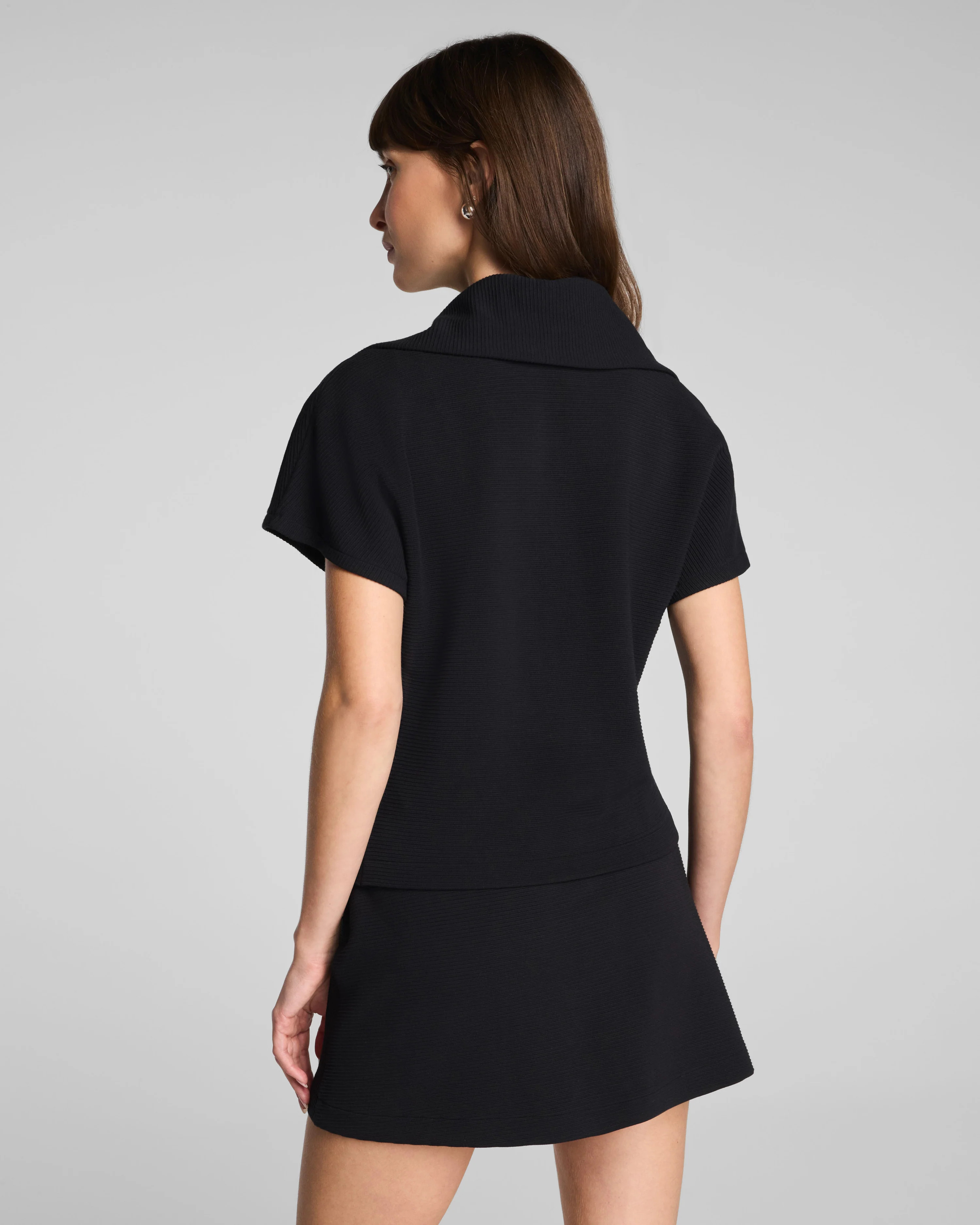 SPANX AirEssentials® French Rib Half Zip | Soft Travel Top | Spanx