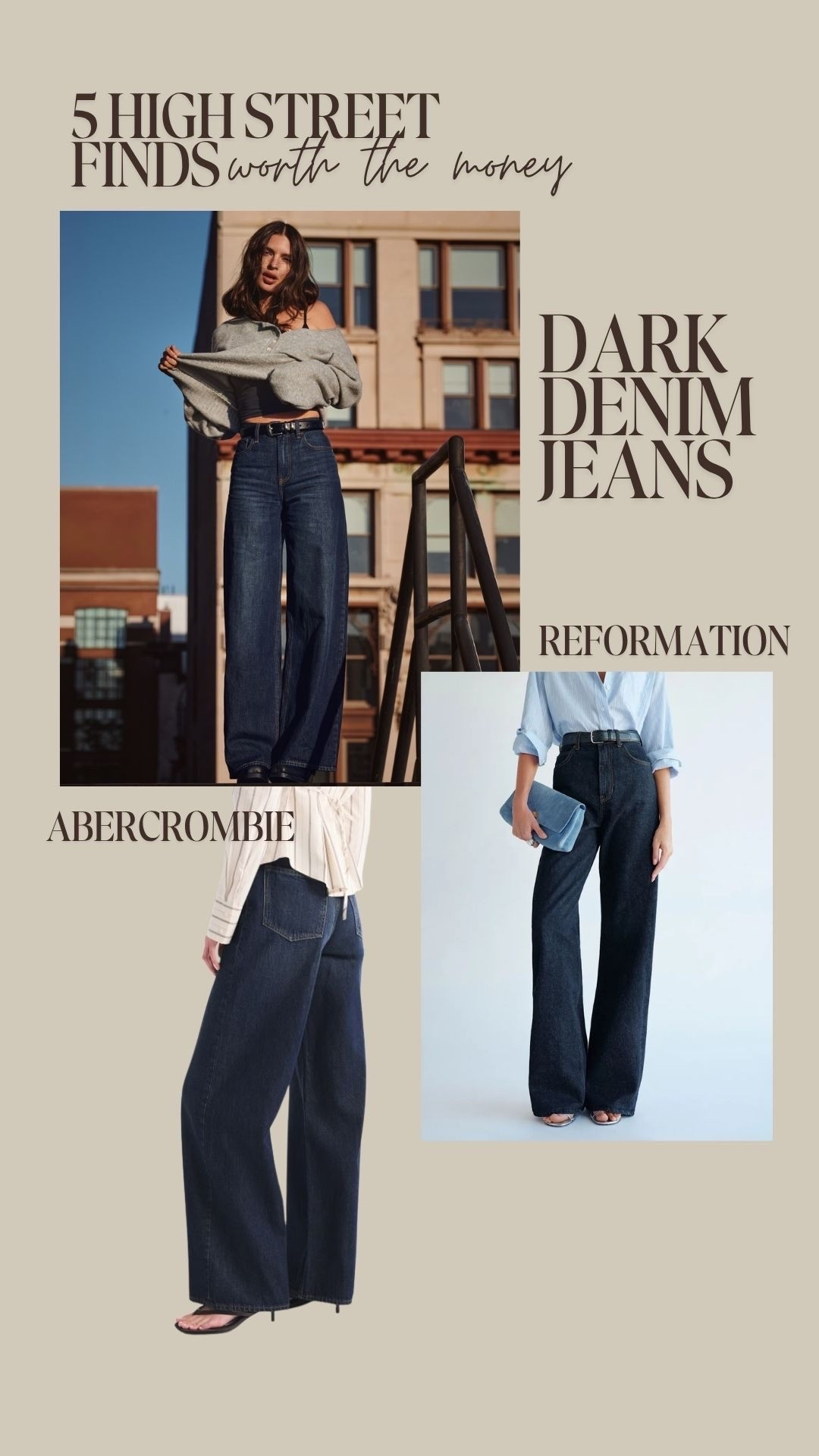 My favourite dark denim 🤍

#LTKautumn #LTKstyletip #LTKjeans