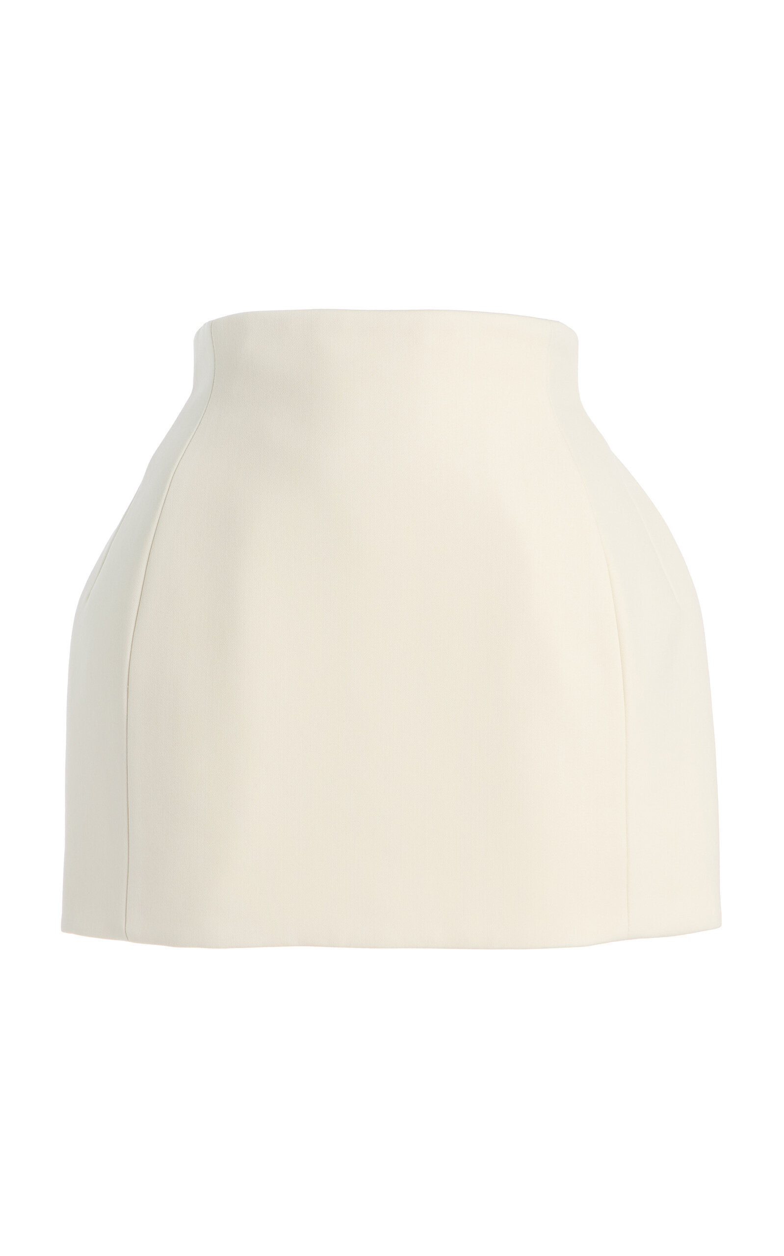 Wardrobe.NYC - RHW Sculpted Skirt Mini - Ivory - L - Moda Operandi | Moda Operandi (Global)