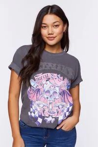 Rhinestone Metallica Graphic Tee | Forever 21 (US)