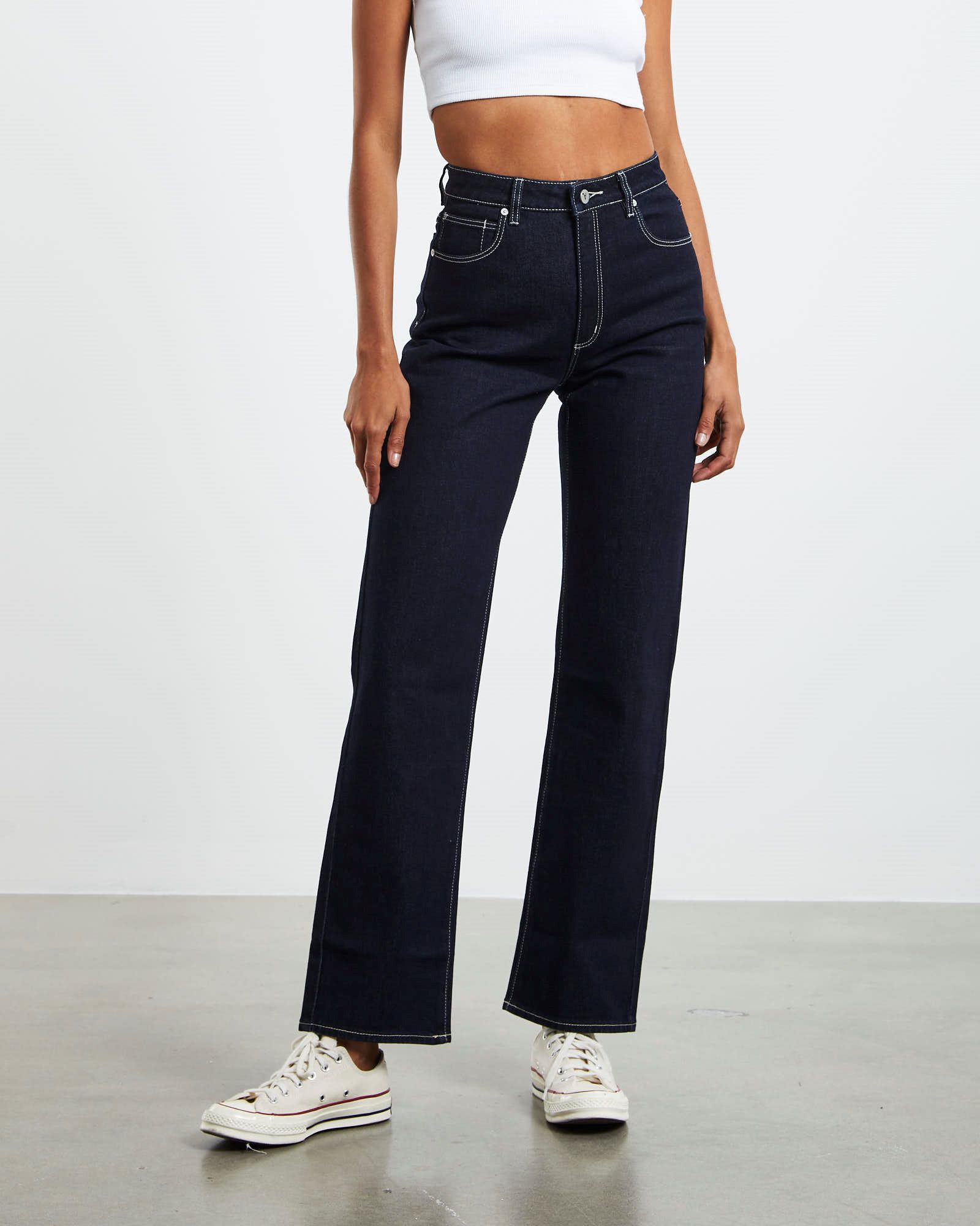 A 94 High Straight Jeans Alice Blue | General Pants