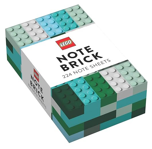 LEGO® Note Brick (Blue-Green) (LEGO x Chronicle Books)      Novelty Book – May 5, 2020 | Amazon (US)