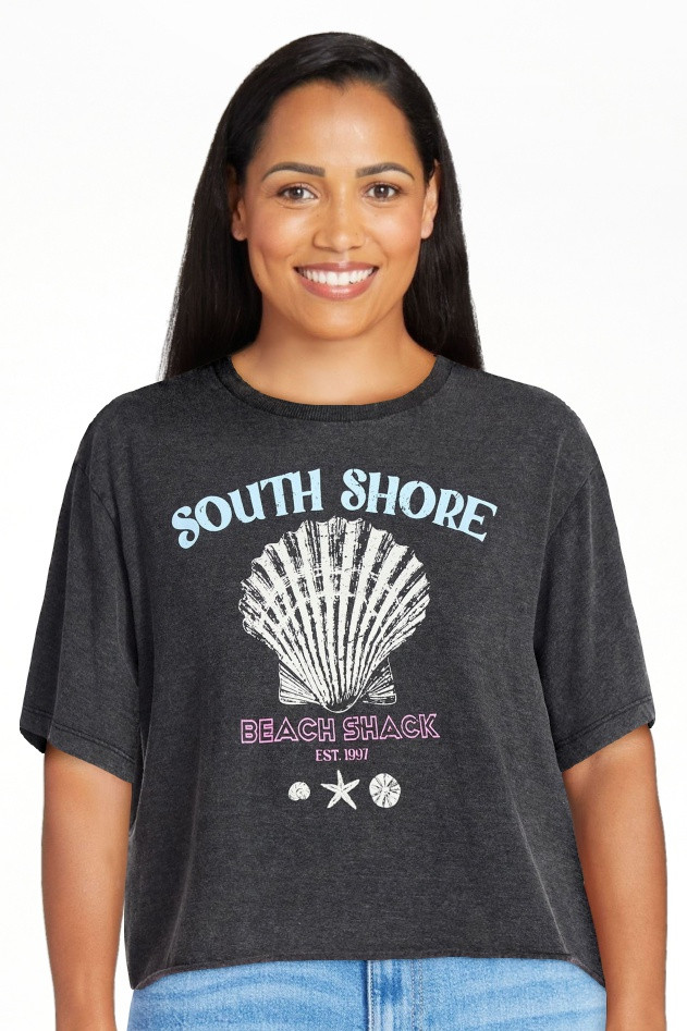 No Boundaries Boxy Cropped Graphic Tee, Women's XXS-XXL | Walmart (US)