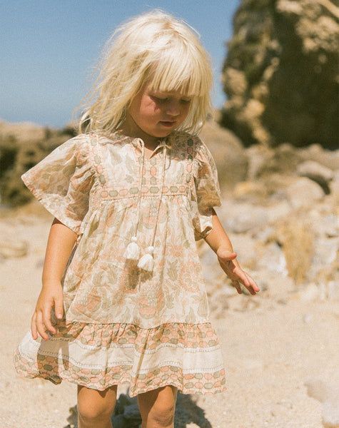 Littles MAGDALENA Dress | NATURAL | Cleobella LLC