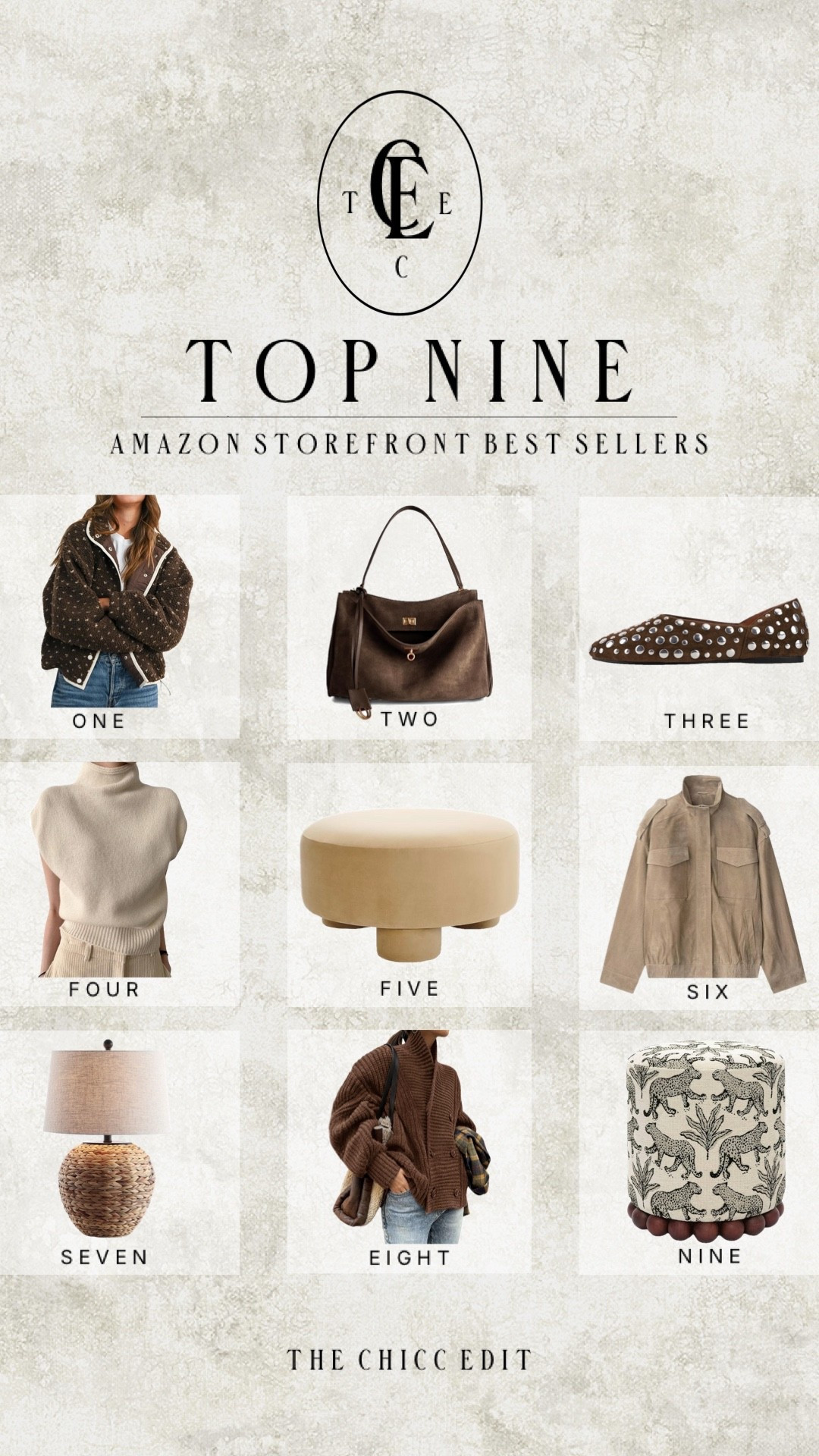 Amazon top nine 9️⃣ and overall best sellers 🤎

#amazon #home #dupe #flats #bag lamp sweater ottoman journal chair socks wallet clutch linen napkins eye mask decor slides skincare 

#LTKHome #LTKootd #LTKBeauty