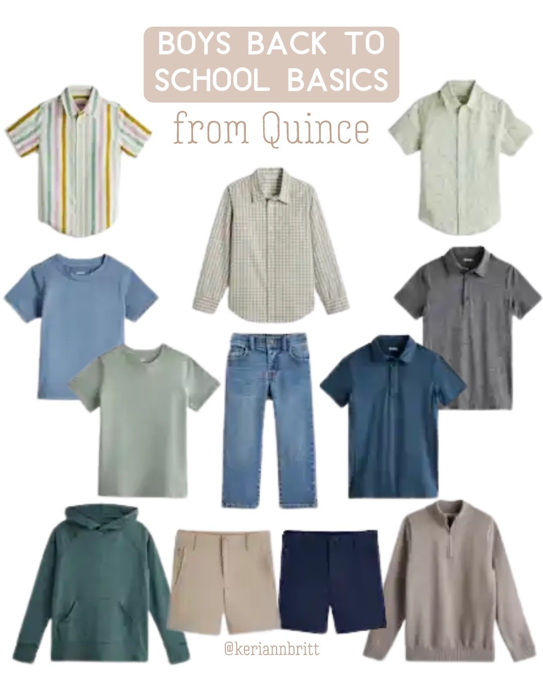 Boys Back To School Basics - Quince

@onequince

#LTKKids #LTKSeasonal