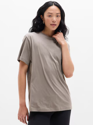 True Cotton Tee | Athleta