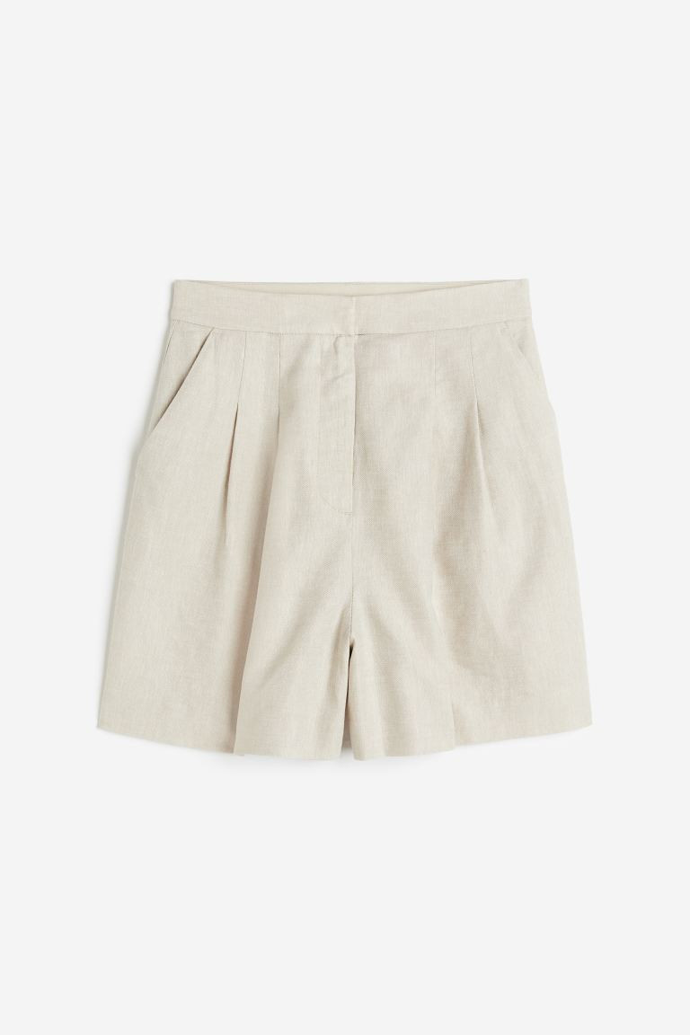 Shorts aus Leinenmix | H&M (DE, AT, CH, NL, FI)