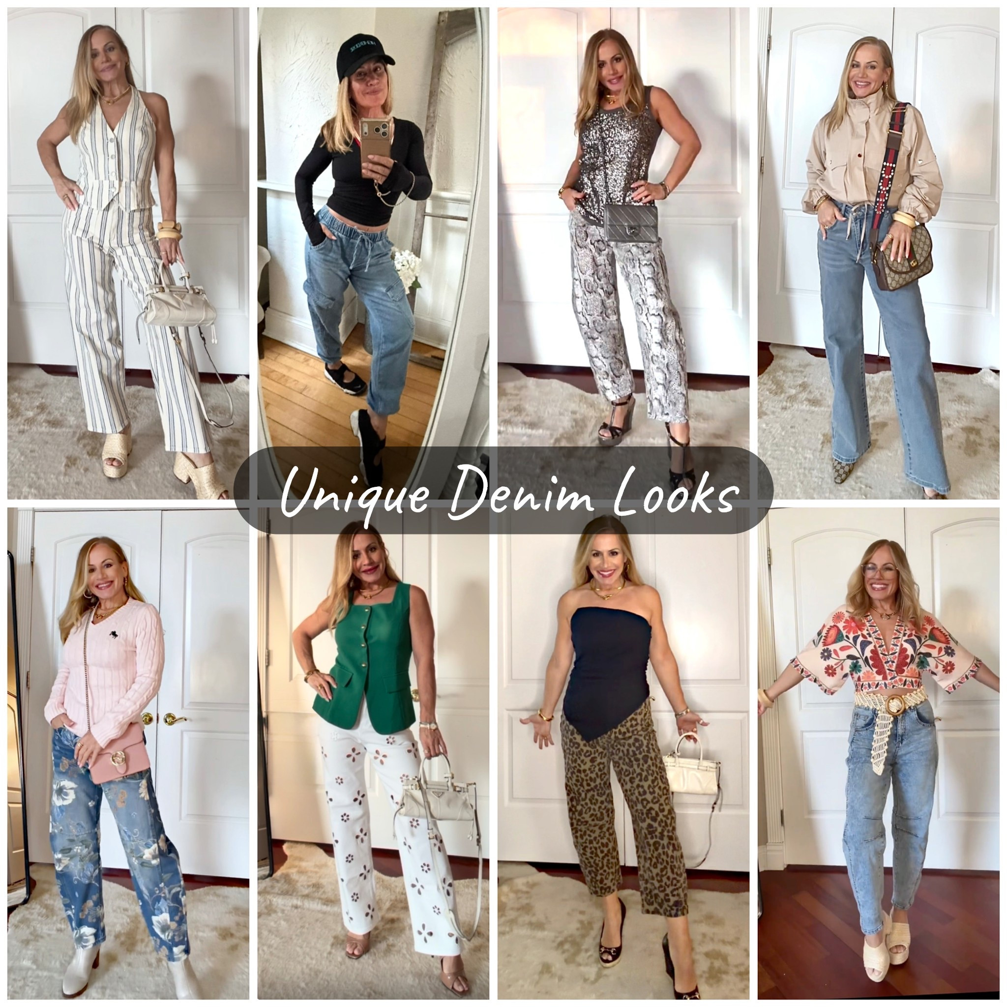 There are so many unique budget friendly denim options for spring!  Patterns include; leopard, floral, stripes, snakeskin, and laser cut designs in fresh silhouettes like barrel leg, crossover front, patch pockets, and cargo style - to name a few!  It’s a great year for expressing your personal fashion style! 

🌷 Spring Outfits 2026 🌷
 

#LTKPetite #LTKootd #LTKmomlife