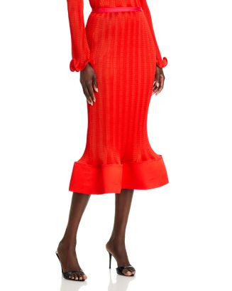 SIMKHAI Hollis Midi Skirt  | Bloomingdale's Women | Bloomingdale's (US)