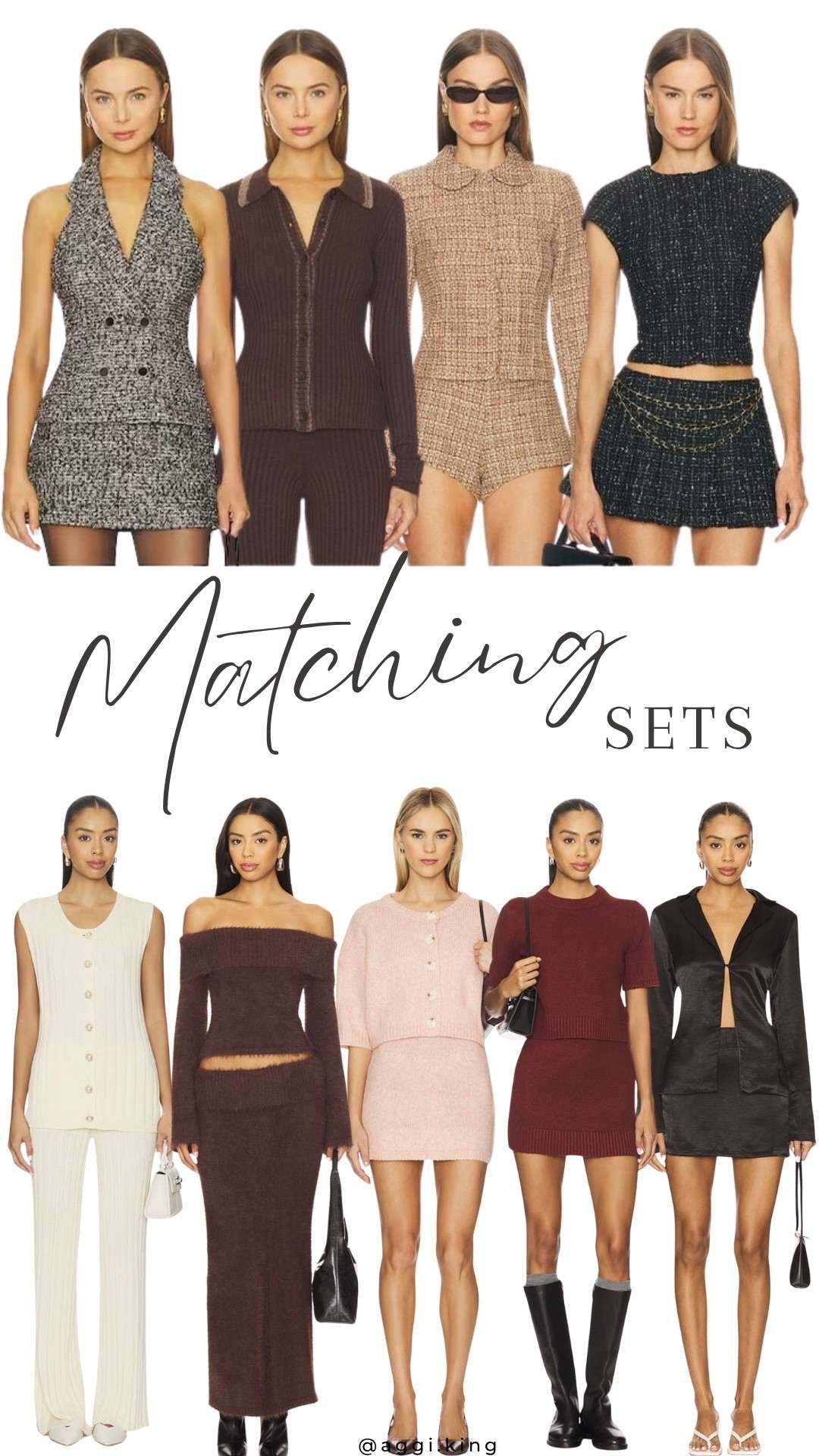 Matching sets for fall 

#revolve #fall #country #festival #boots #jacket #coat #sweater #dress #boots #denim #jeans #leather #brownsuede #espressobrown #polkadot #burgundycoat #butteryellowsweater #thanksgiving #photos #familyphotos #holidays #gift #giftguide

#LTKGiftGuide #LTKHoliday #LTKSeasonal