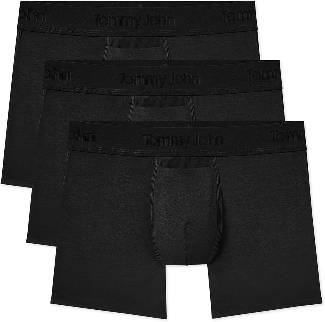Tommy John Second Skin Men's Modal Trunks - Silky Soft, Supportive Underwear with Contour Pouch a... | Amazon (US)