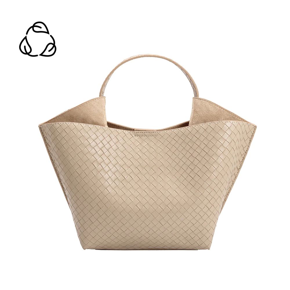 Bone Terri Small Recycled Vegan Leather Top Handle Bag | Melie Bianco | Melie Bianco