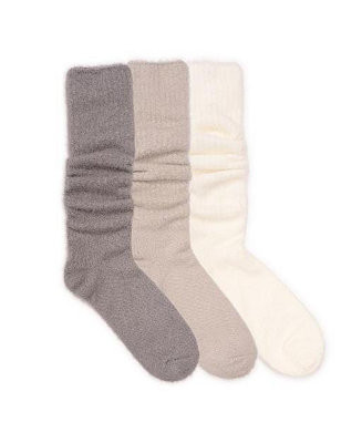 Women's Slouch Fuzzy Sock (3 Pair Pack) | Macy's