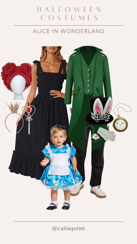 Alice in Wonderland Family Halloween Costumes! 

#LTKfamily #LTKSeasonal #LTKHalloween