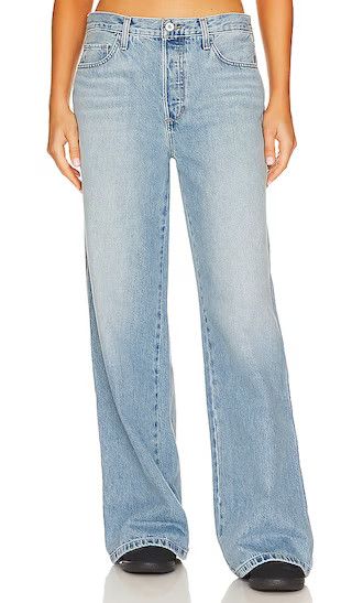 the Ollie Wide Leg Jean in Torro | Revolve Clothing (Global)