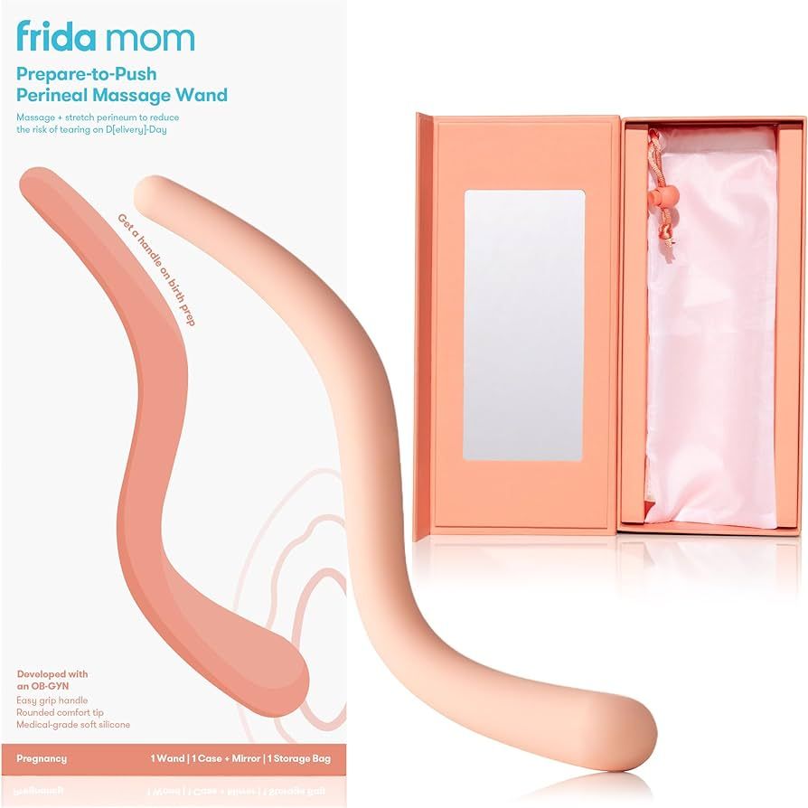 Frida Mom Prepare-to-Push Perineal Massage Wand, Labor and Delivery Essentials for Labor Prep | Amazon (US)