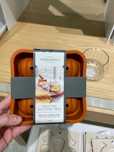 Loving these pumpkin ice cube trays!  So cute for any fall party or Halloween get together!  They also have the cutest pumpkin glasses 😍!  

#LTKhome #LTKSeasonal #LTKHalloween