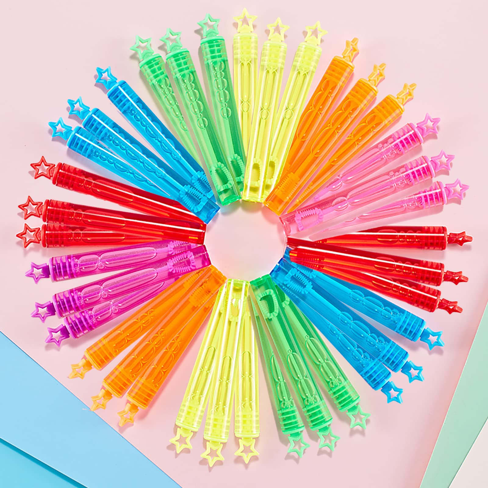 Mini Bubble Wands for Kids Bubble Wand Bulk for Summer Toy, Bubbles Bulk Party Favors, Goody Bags... | Amazon (US)