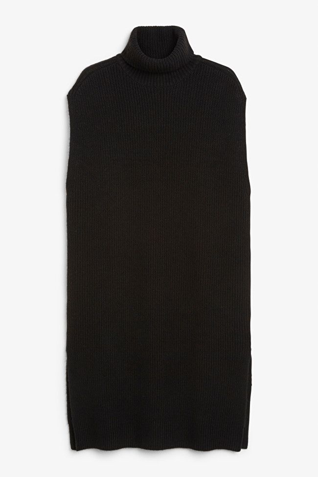 Sleeveless knitted dress | Monki