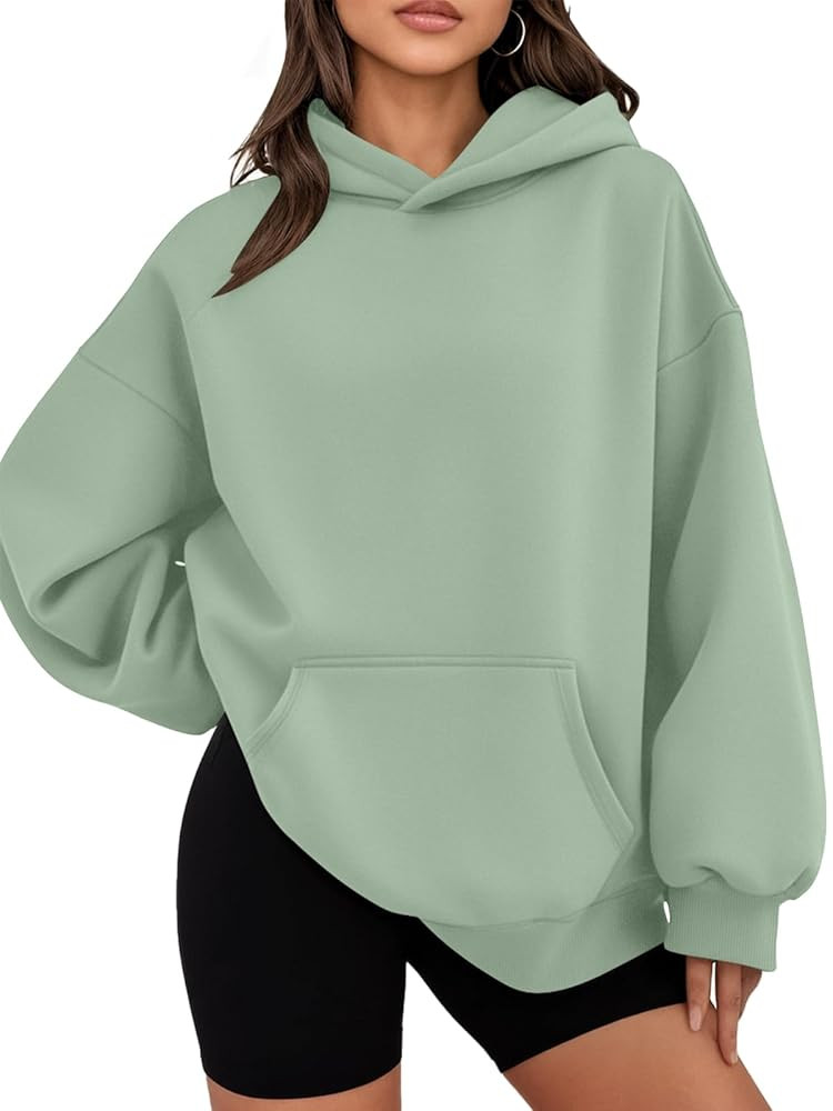 WYNNQUE Hoodies for Women Oversized Sweatshirts Fall Fashion Outfits 2025 Casual Sweaters Tops Fl... | Amazon (US)