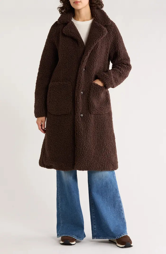 Lucky Brand Missy Teddy Coat | Nordstromrack | Nordstrom Rack