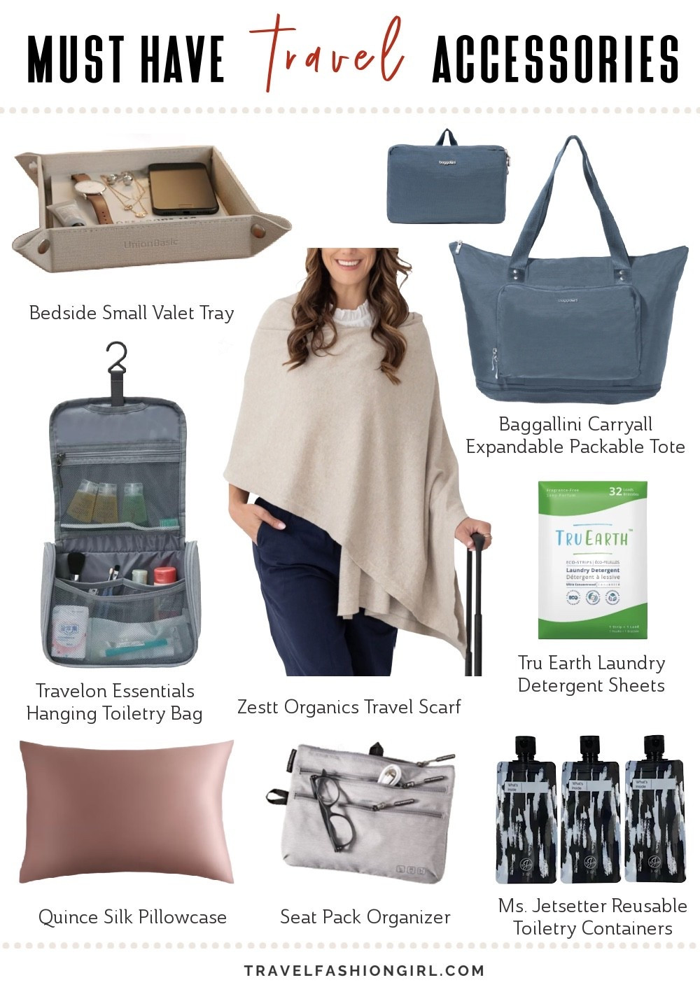 These are the Travel Must Haves the Travel Fashion Girl community never leave behind. ✈️

From staying organized to making travel a little more comfortable, these are the essentials worth packing for your next trip. 🌍

#TravelEssentials #PackingTips #TravelInStyle #TravelFashionGirls #TravelSmart #TravelHacks#LTKgiftguide

#LTKTravel