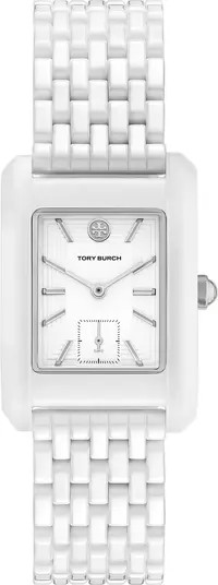 The Eleanor Ceramic Bracelet Watch, 26mm x 38mm | Nordstrom