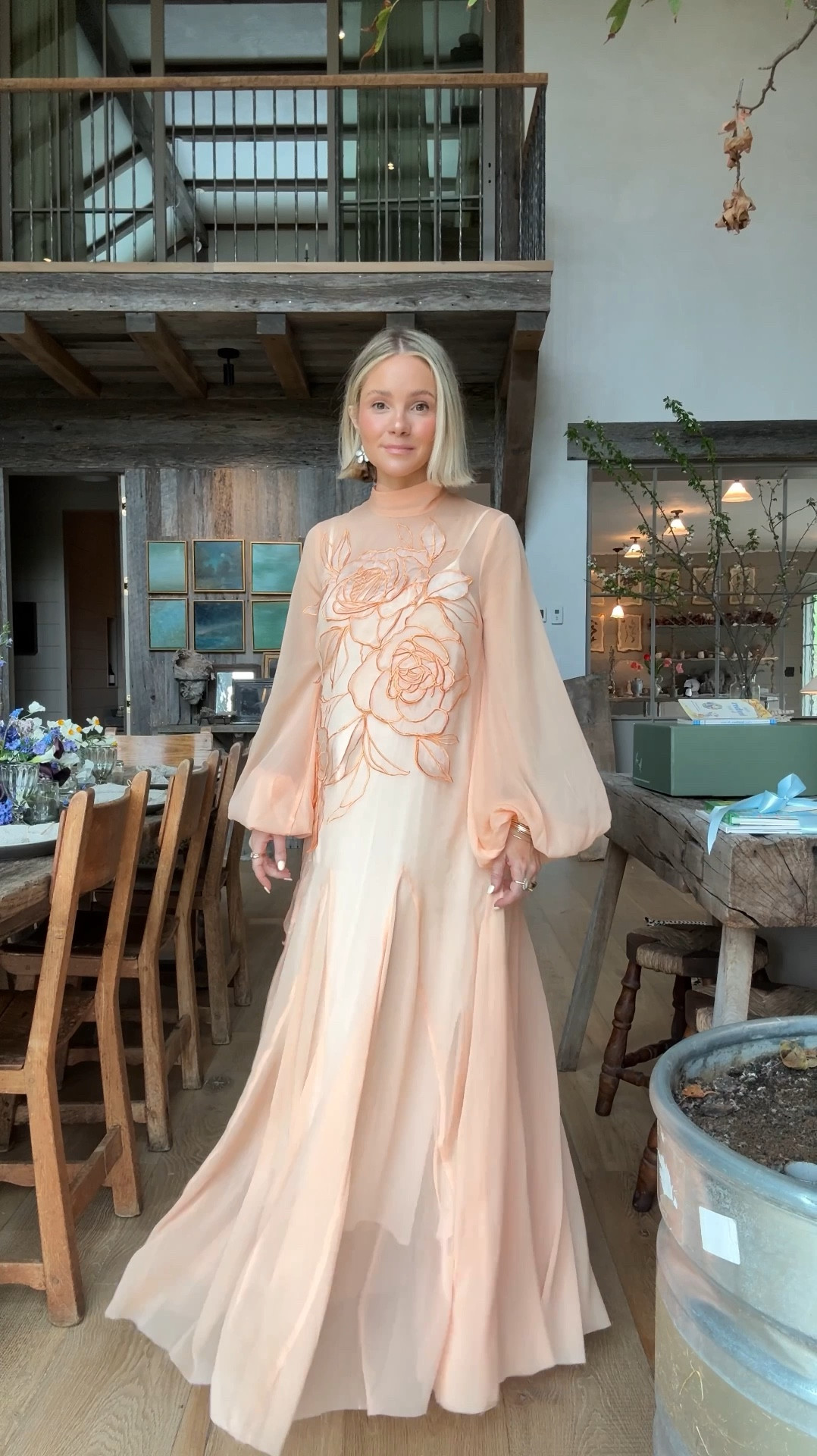 Spring wedding guest dress!