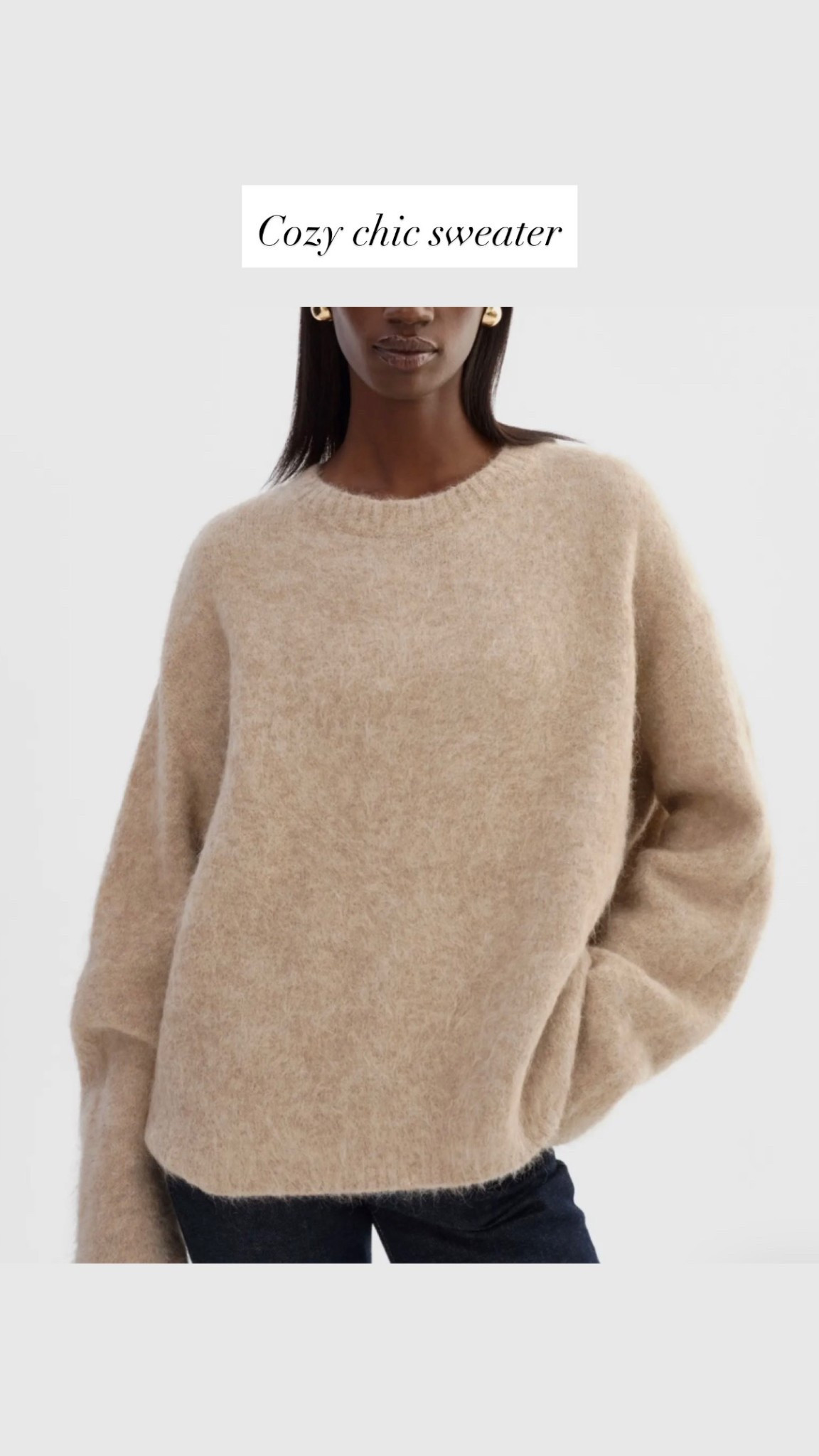 Love this beige sweater. Taupe sweater, knit wear. 

#LTKSeasonal #LTKSaleAlert