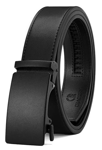 CHAOREN Mens Belt Leather Ratchet Belt - Customizable Fit, Effortless Style (35mm) | Amazon (US)