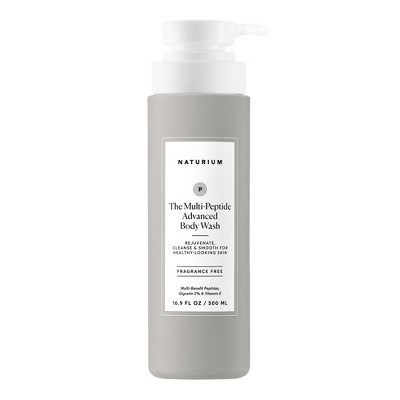 Naturium Multi-Peptide Advanced Body Wash - 16.9 fl oz: For Normal, Combination, Sensitive Skin, Unscented, Whole Body | Target