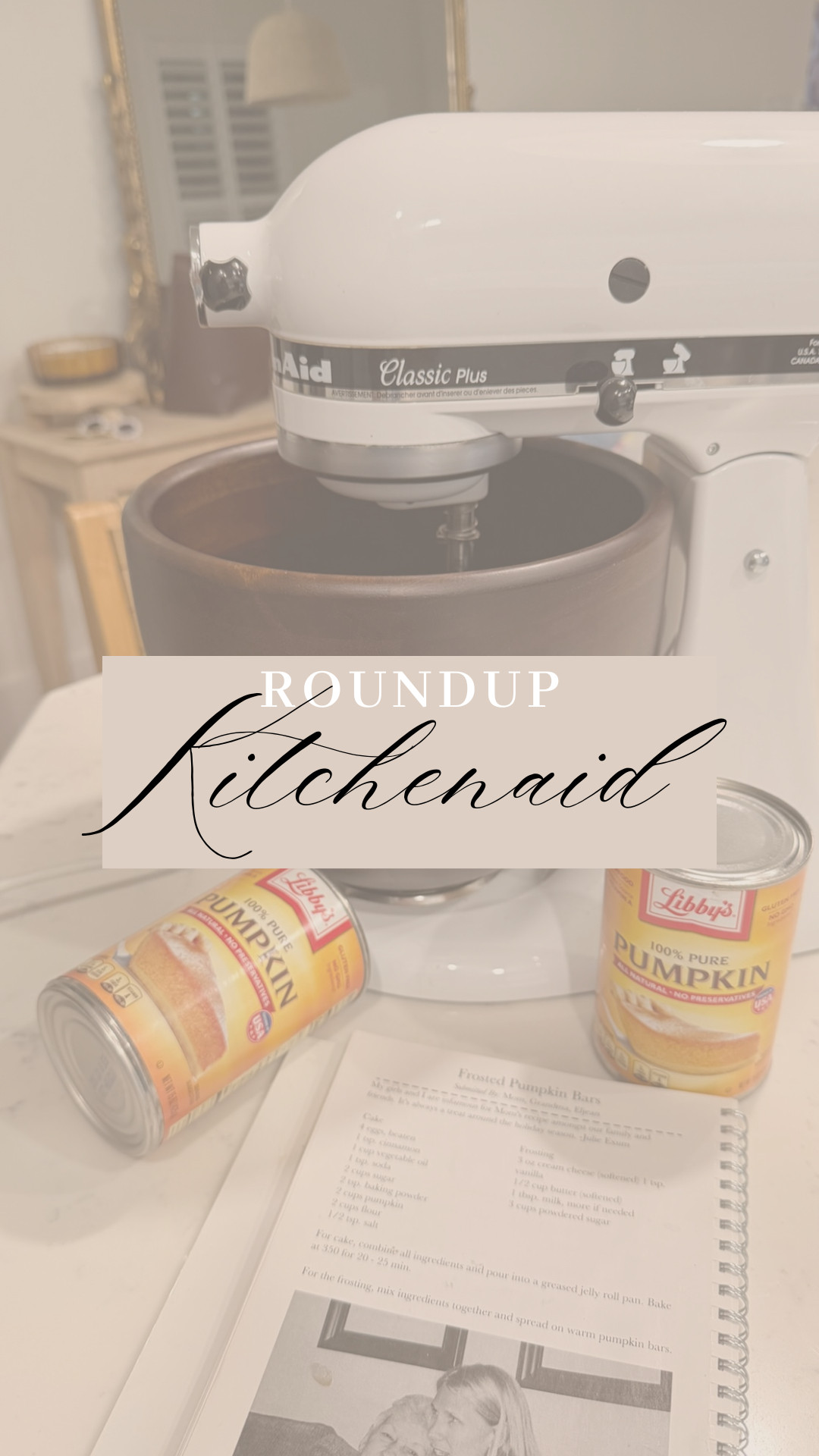 there's no time like the holidays to treat yourself to a good stand mixer for all the baking you're doing! OR if you're looking for a gift for a new homeowner, newlyweds, or just wanted to treat yourself, a Kitchenaid is a classic kitchen staple.  

 #LTKGiftGuide #LTKHoliday #LTKWedding