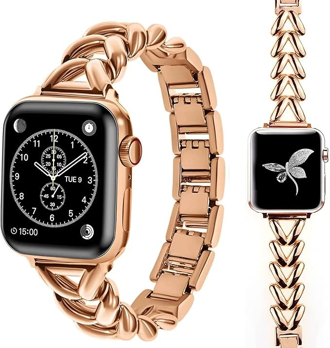 Band Compatible with Apple Watch Band 38mm 40mm 41mm 49mm 45mm 44mm 42mm Women Iwatch Series 8 7,... | Amazon (US)